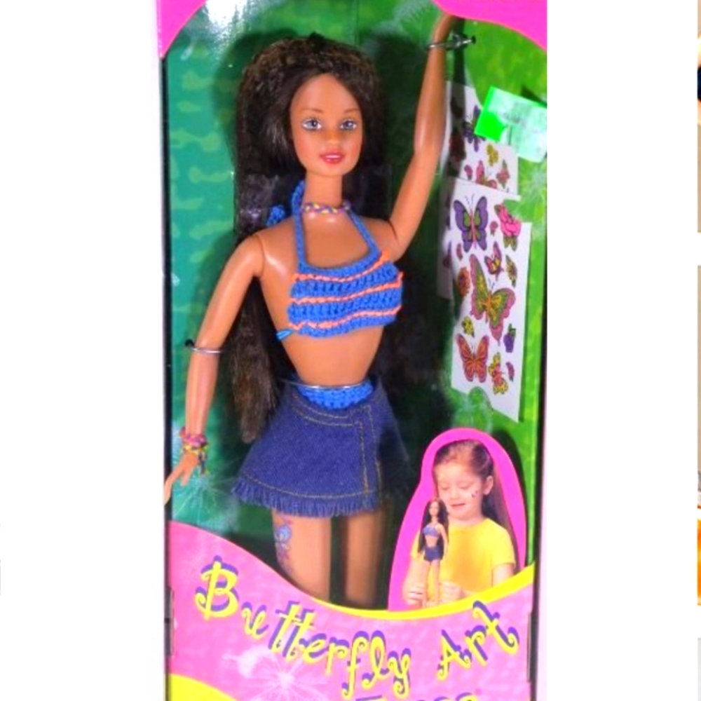 Mattel Butterfly Art Barbie Teresa 1998 NRFB.